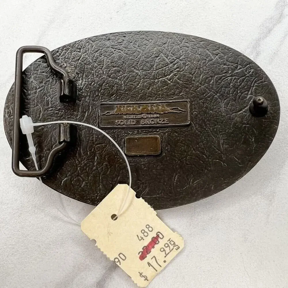 Vintage High Mesa Solid Bronze Colorado Springs Belt Buckle ✨